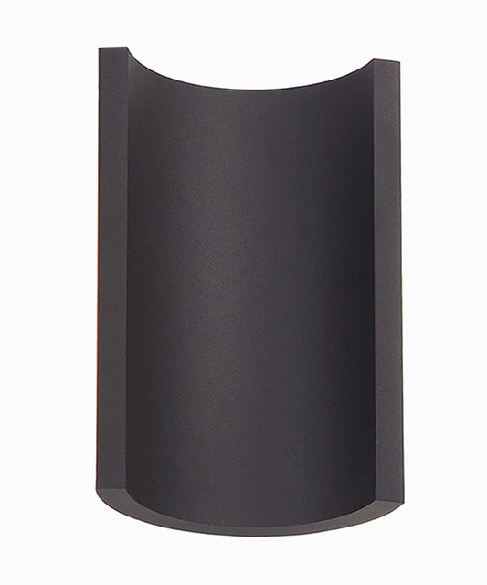 5"H 2-Light LED Outdoor Wall Sconce Light Fixture Bronze Finish by ET2