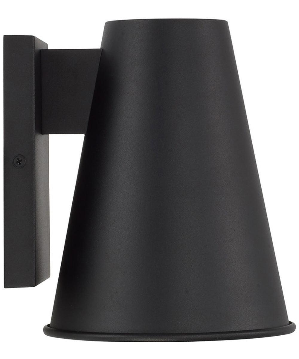 Yardley 1-Light Outdoor Wall-Lantern Black